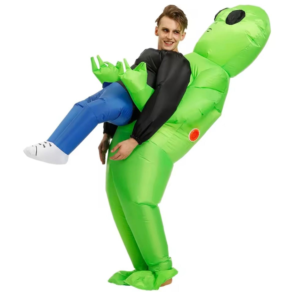 Halloween Inflatable Alien Costume, Kidnapped By Alien Costume