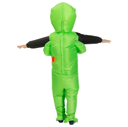 Halloween Inflatable Alien Costume, Kidnapped By Alien Costume