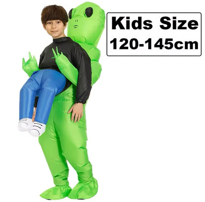 Halloween Inflatable Alien Costume, Kidnapped By Alien Costume