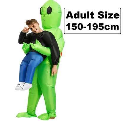 Halloween Inflatable Alien Costume, Kidnapped By Alien Costume