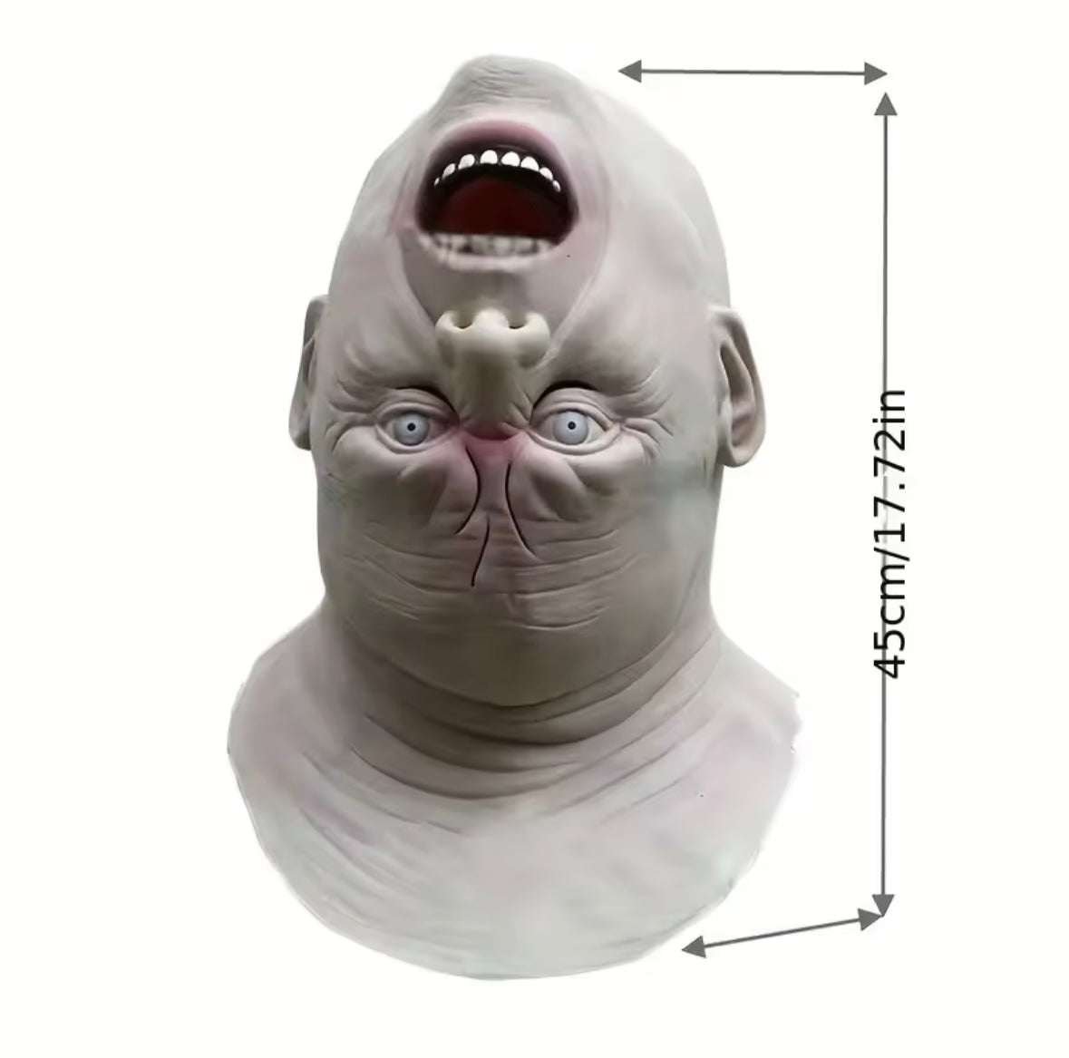 Halloween Scary Zombie Mask Latex Alien Face