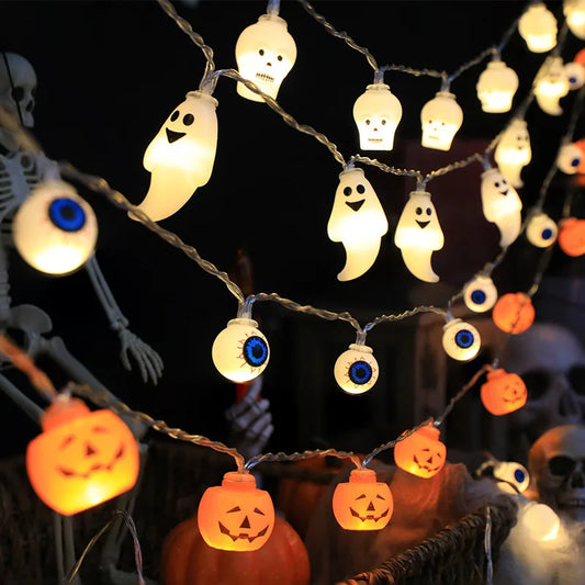 Halloween Decoration Led Light String Pumpkin