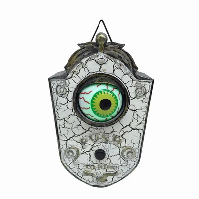 One-Eyed Glowing Halloween Doorbell Prop