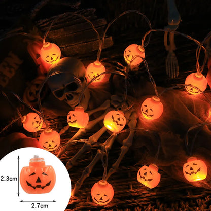 Halloween Decoration Led Light String Pumpkin