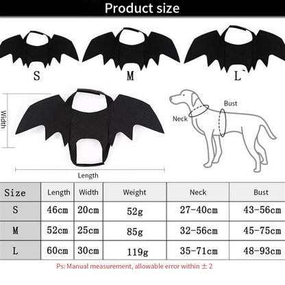 Bat Wings Costume For Pets