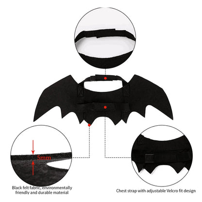 Bat Wings Costume For Pets