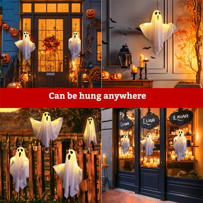 Halloween LED Glow Ghost Lights for Home