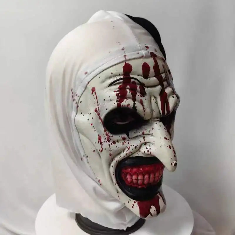 Scary Terrifier 3 Cosplay Mask Halloween Clown Bloody