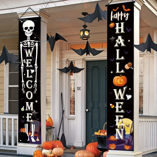 Halloween Hanging Door Curtain Banner