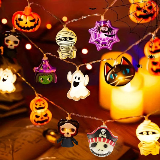 Halloween 10/20 LED Battery Powered String Lights