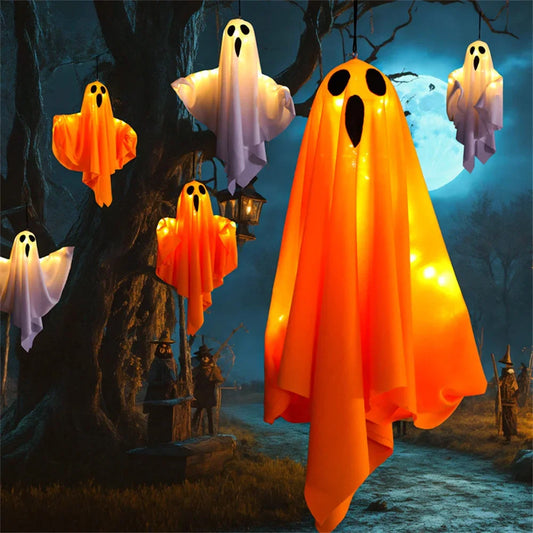 Halloween LED Glow Ghost Lights for Home